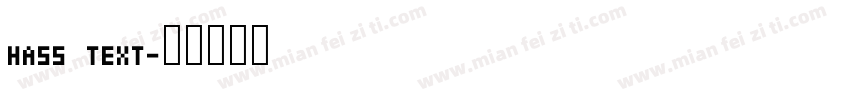 hass text字体转换